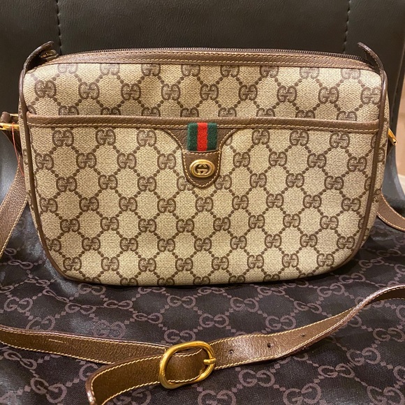 Gucci GG monograms crossbody bag - Picture 1 of 14